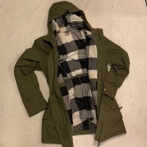 CLOSET SALE Green Rip Curl Parka